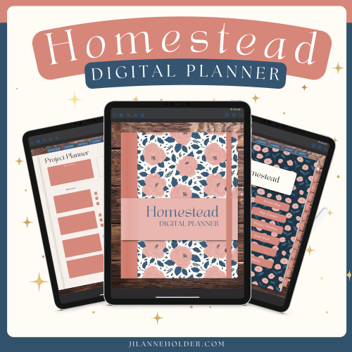 Homestead Management Digital Planner