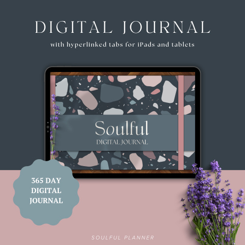 Soulful Terrazzo Landscape Digital Journal
