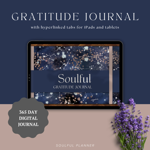 Soulful Gratitude Landscape Journal
