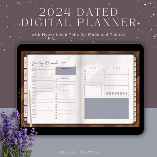 2024 Dated Digital Planner