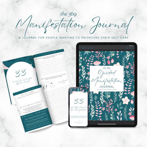 369 Guided Manifestation Printable Journal