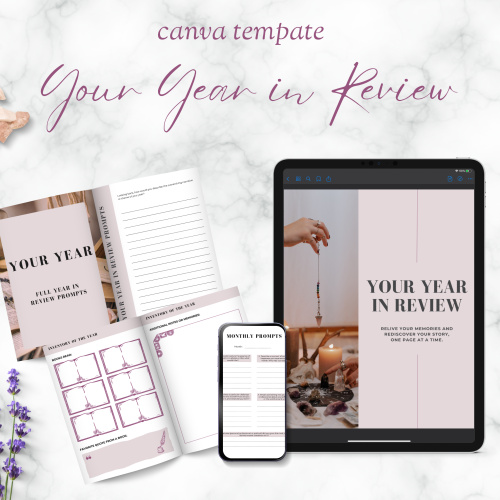 Your Year in Review Canva Template