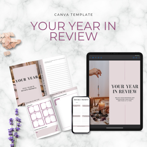 Your Year in Review Canva Template