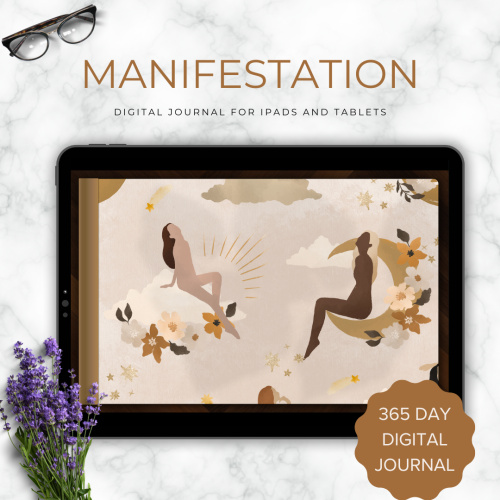 Manifestation 365 Day Digital Journal
