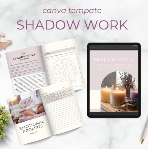 Shadow Work Canva Template